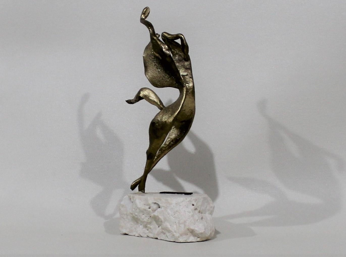 Brutalist horse sculpture by Italian artist Emanuele Scarnicci.