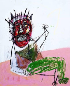 "The Farmer" Painting 30" x 24" inch by Emanuele Tozzoli