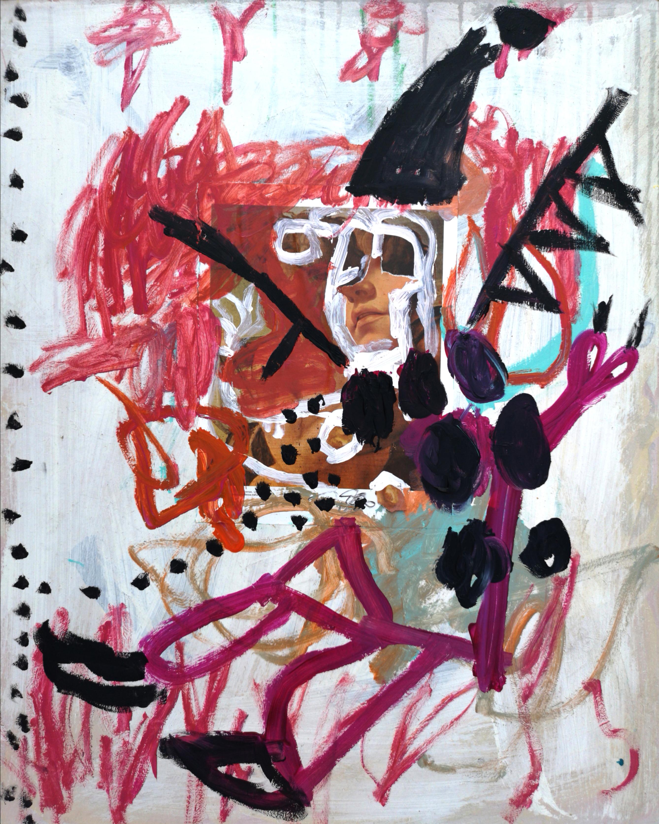 "Transmutación" Pintura 30" x 24" pulgadas de Emanuele Tozzoli
