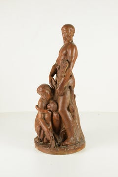 Emanuele Zambini Terracotta Sculpture