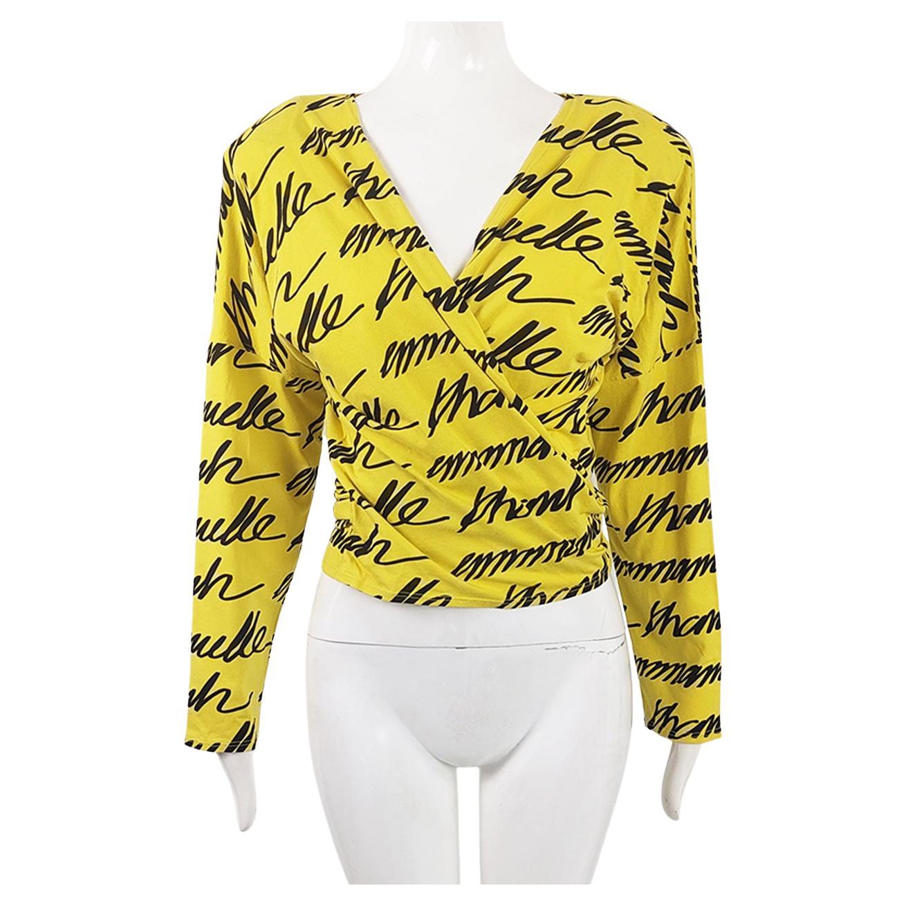 Vintage dark yellow long sleeves 2025