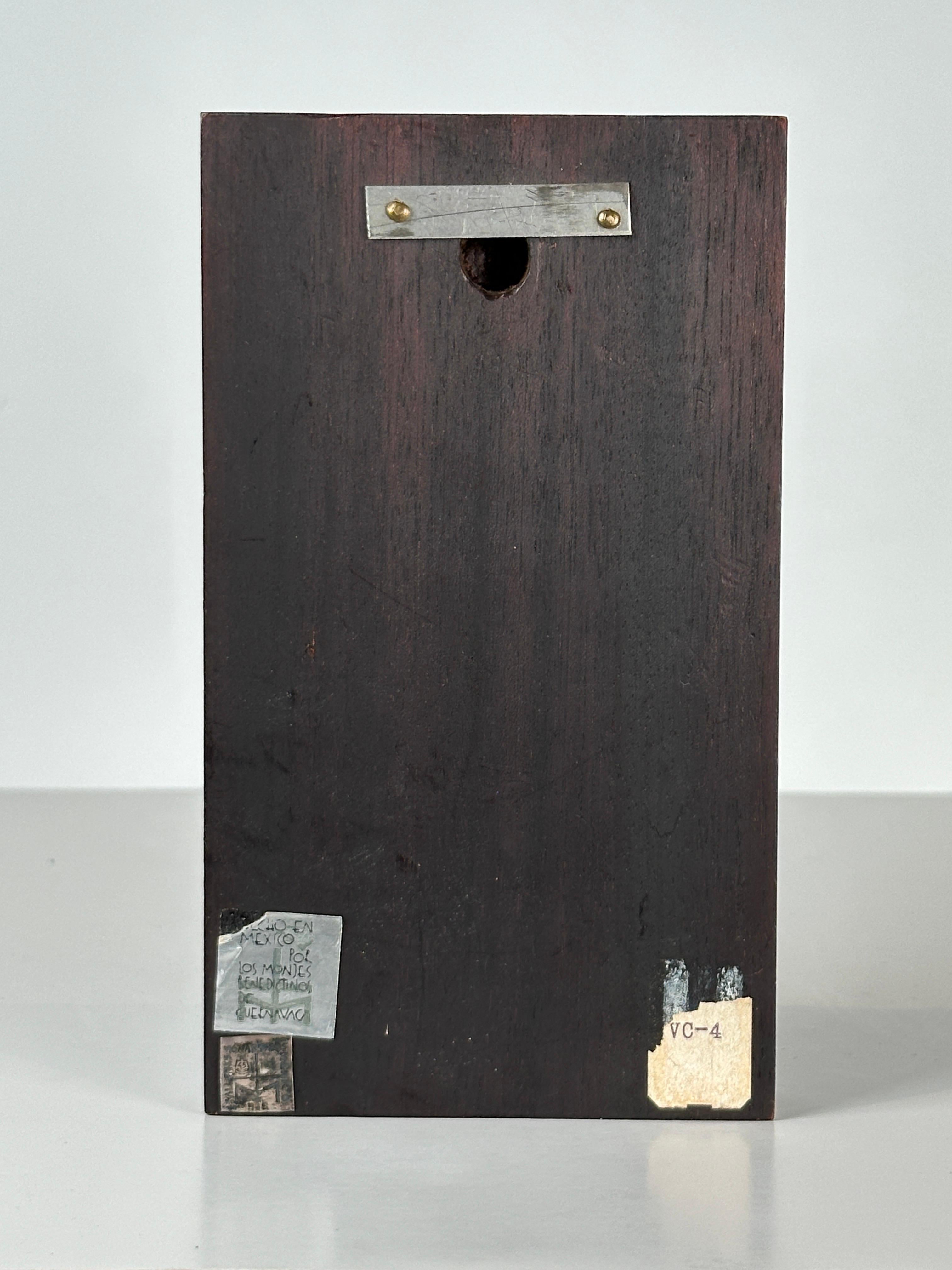 Targa Emaus Talleres Monasticos in argento, ottone e Wood In condizioni buone in vendita a Greensboro, NC