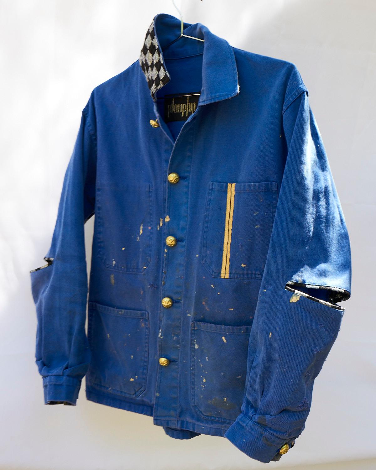Jacket Distressed Collectible French Blue J Dauphin 2