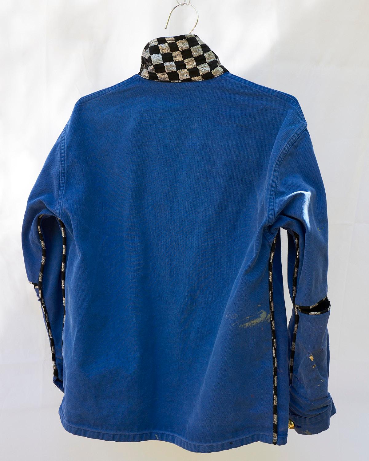 Jacket Distressed Collectible French Blue J Dauphin 4