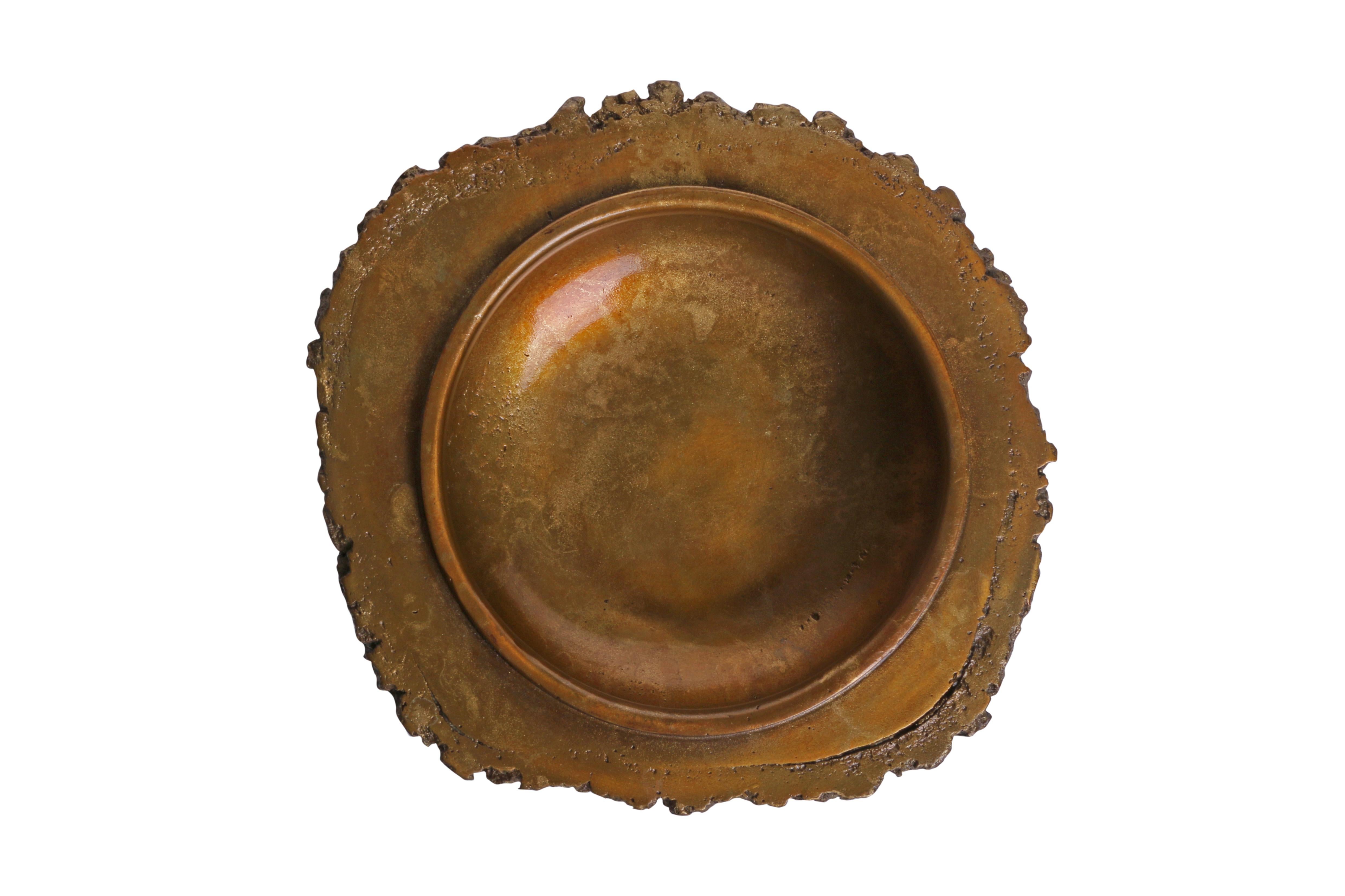 Modern Ember Vessel (Gold Dusted) by Brian Chaaban For Sale
