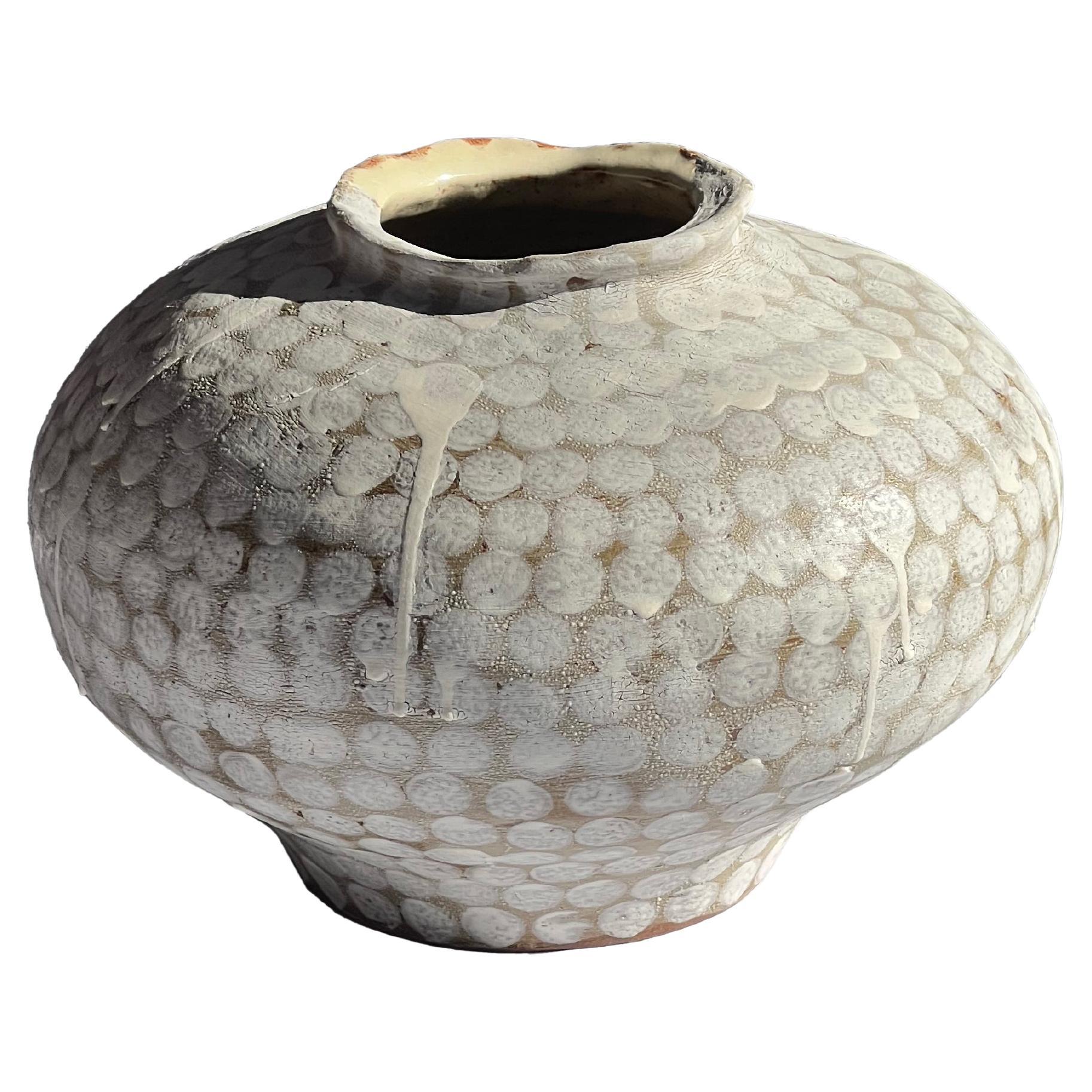 Emberken Dotted Rotund Vase For Sale