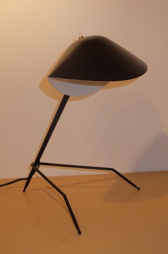 Emblamatic Serge Mouille Tripod Desk Lamp Table Lamp