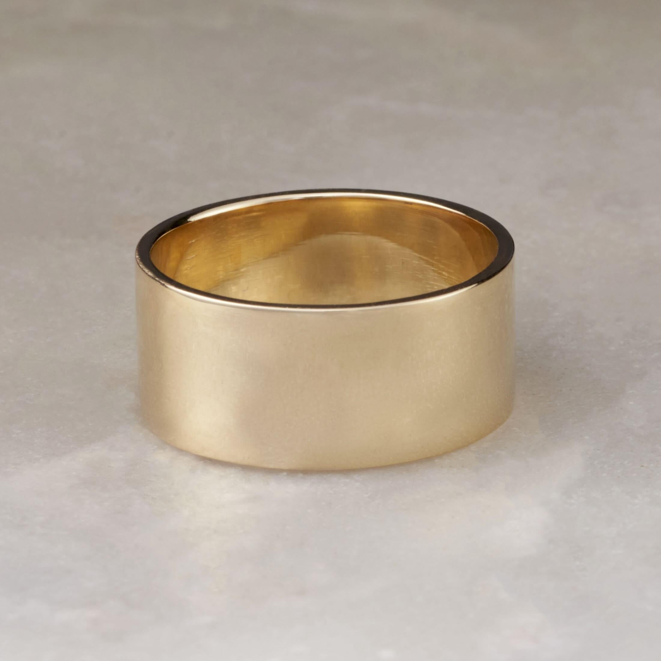 For Sale:  EMBLM Cigar Band – 14k Yellow Gold, Timeless, Classic, Wedding Ring Inspired 4