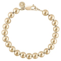 EMBLM Jumbo Ball Bracelet – 14k Gold Bead 90s Inspired