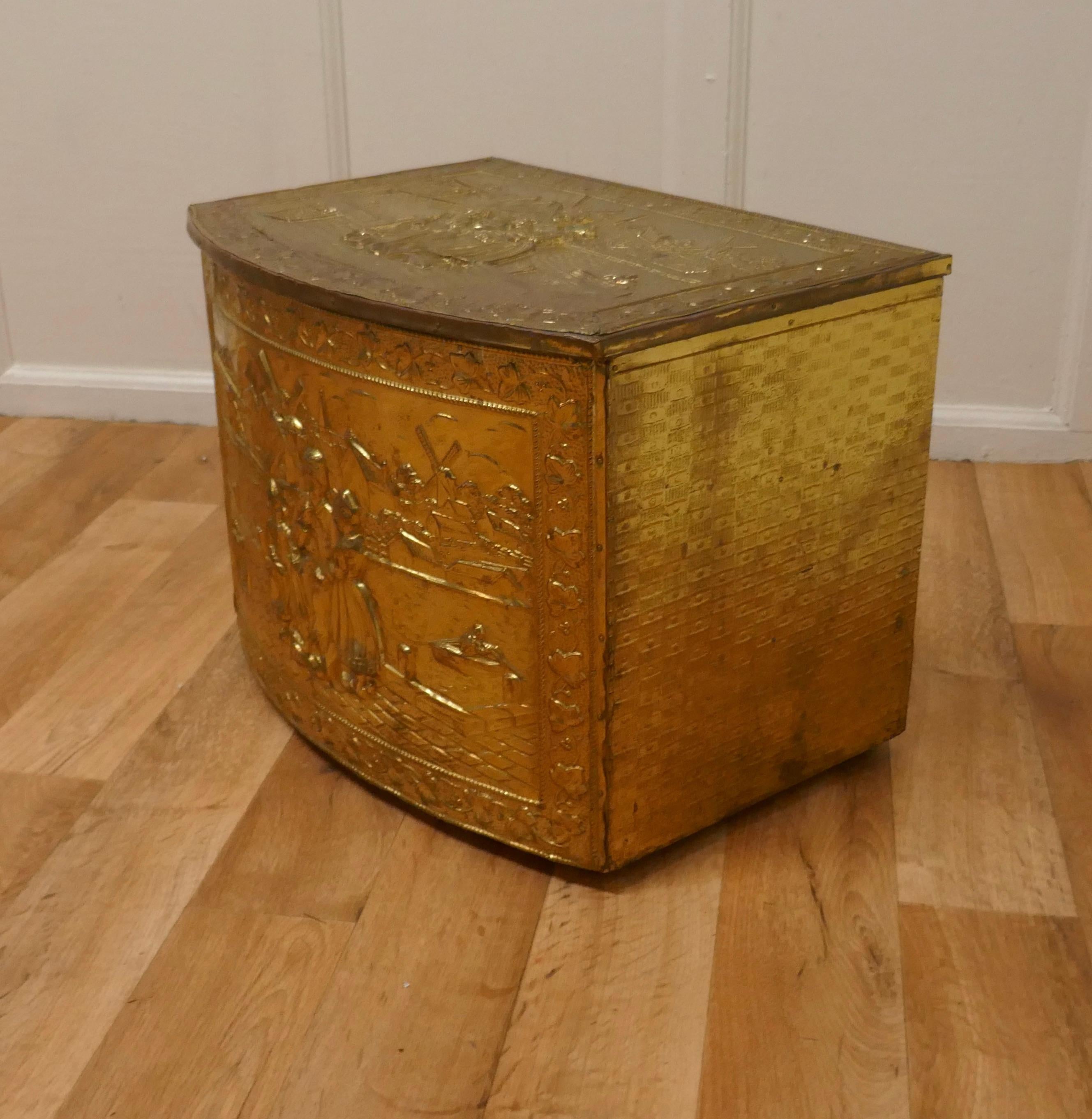brass fire box