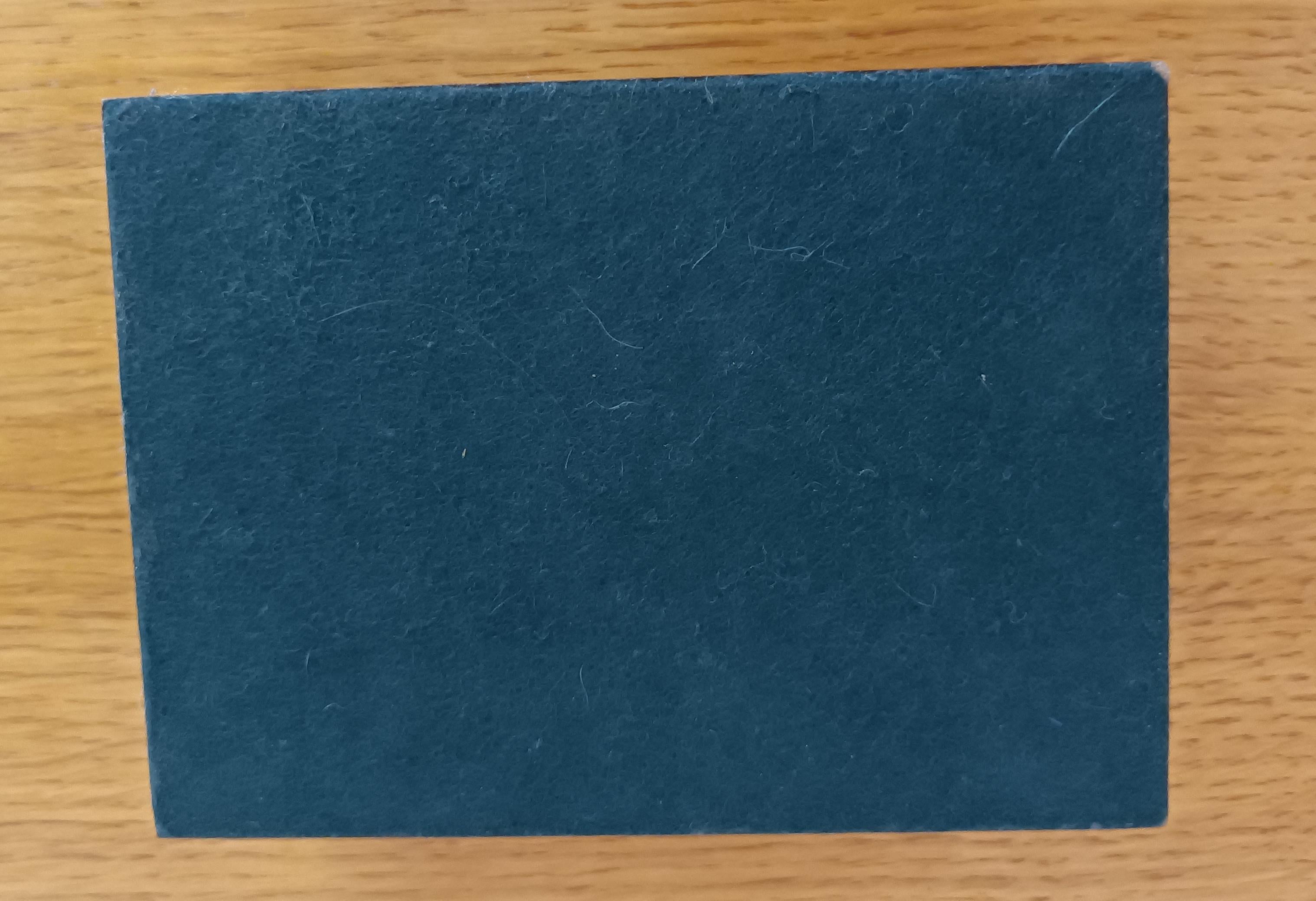 Mid-Century Modern Embossed Ceramic Box, Model 