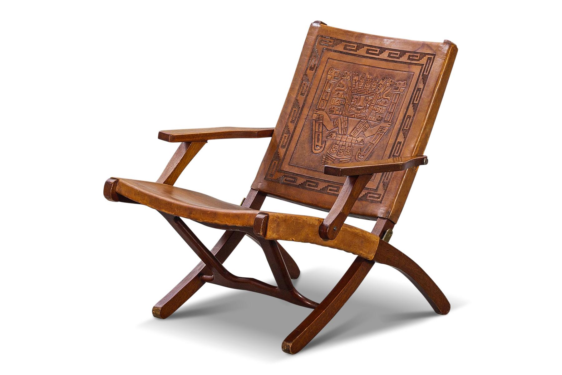 Origin: Ecuador
Designer: Angel Pazmino
Manufacturer: Muebles De Estilo
Era: 1960s.
 