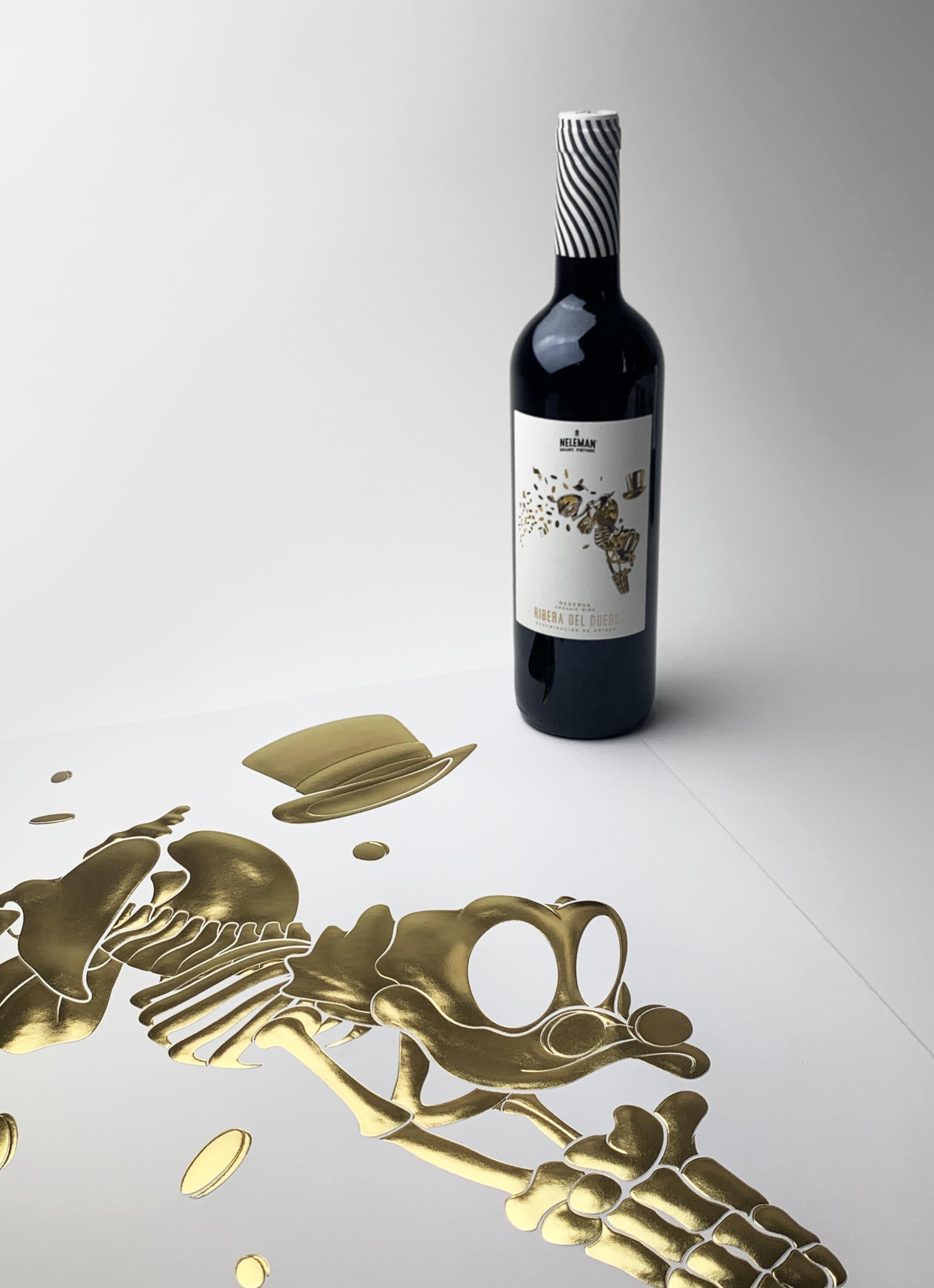 Embossed Golden Limited Edition Scrooge Print by Alessandro Paglia — Framed For Sale 3