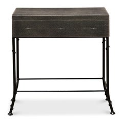 Embossed Leather Box on Stand