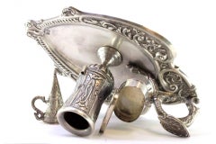 Geprägtes Silberpaddel mit Flammensperre und Forforira