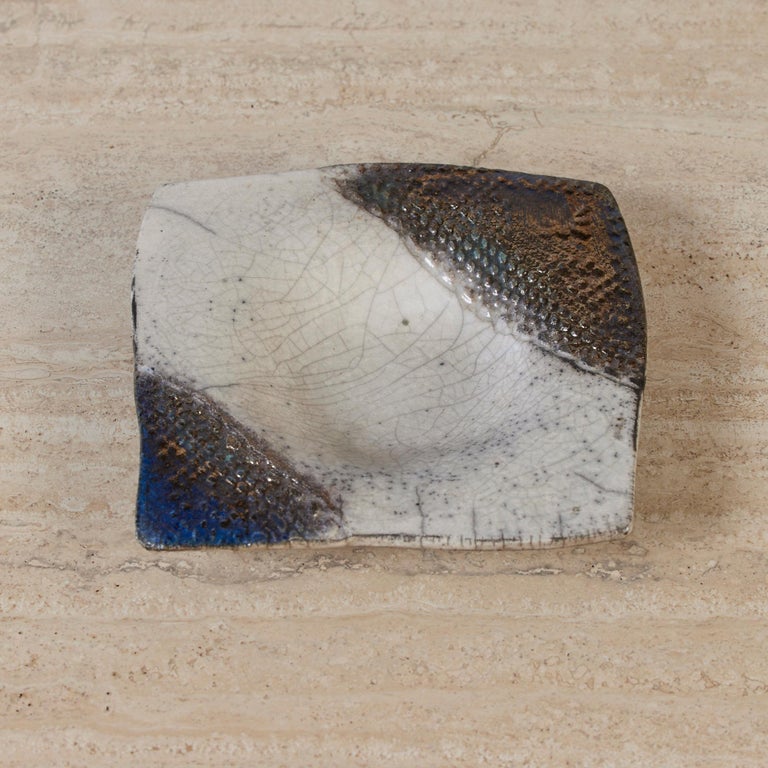 Embossed Studio Ceramic Tray at 1stDibs