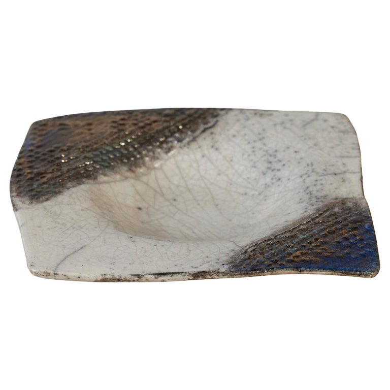 Embossed Studio Ceramic Tray at 1stDibs