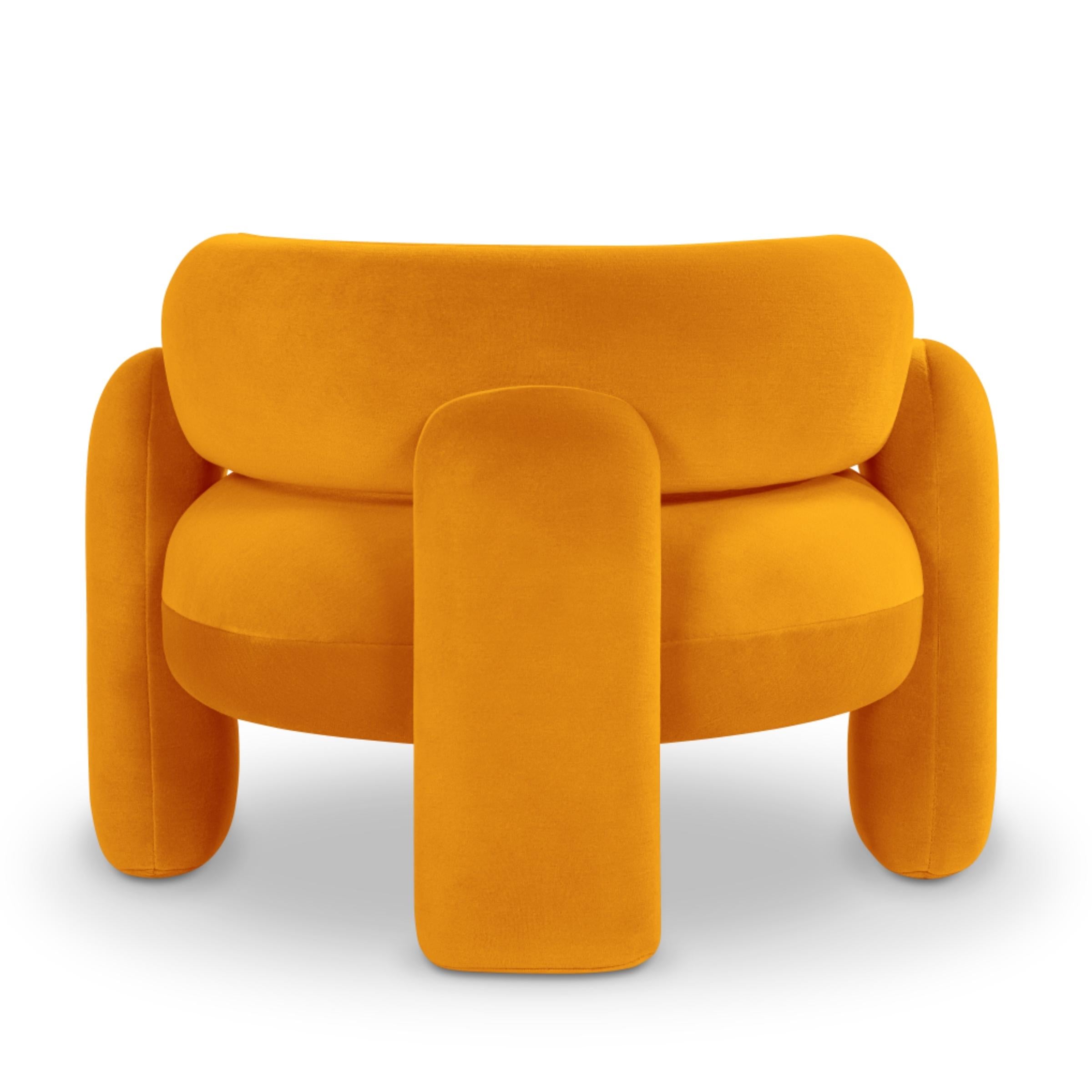 Velvet Embrace Armchair For Sale