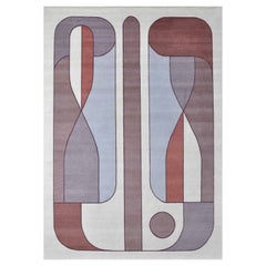 "Embrace - Blush" /  8
 x 10
 / Hand-Knotted Wool Rug