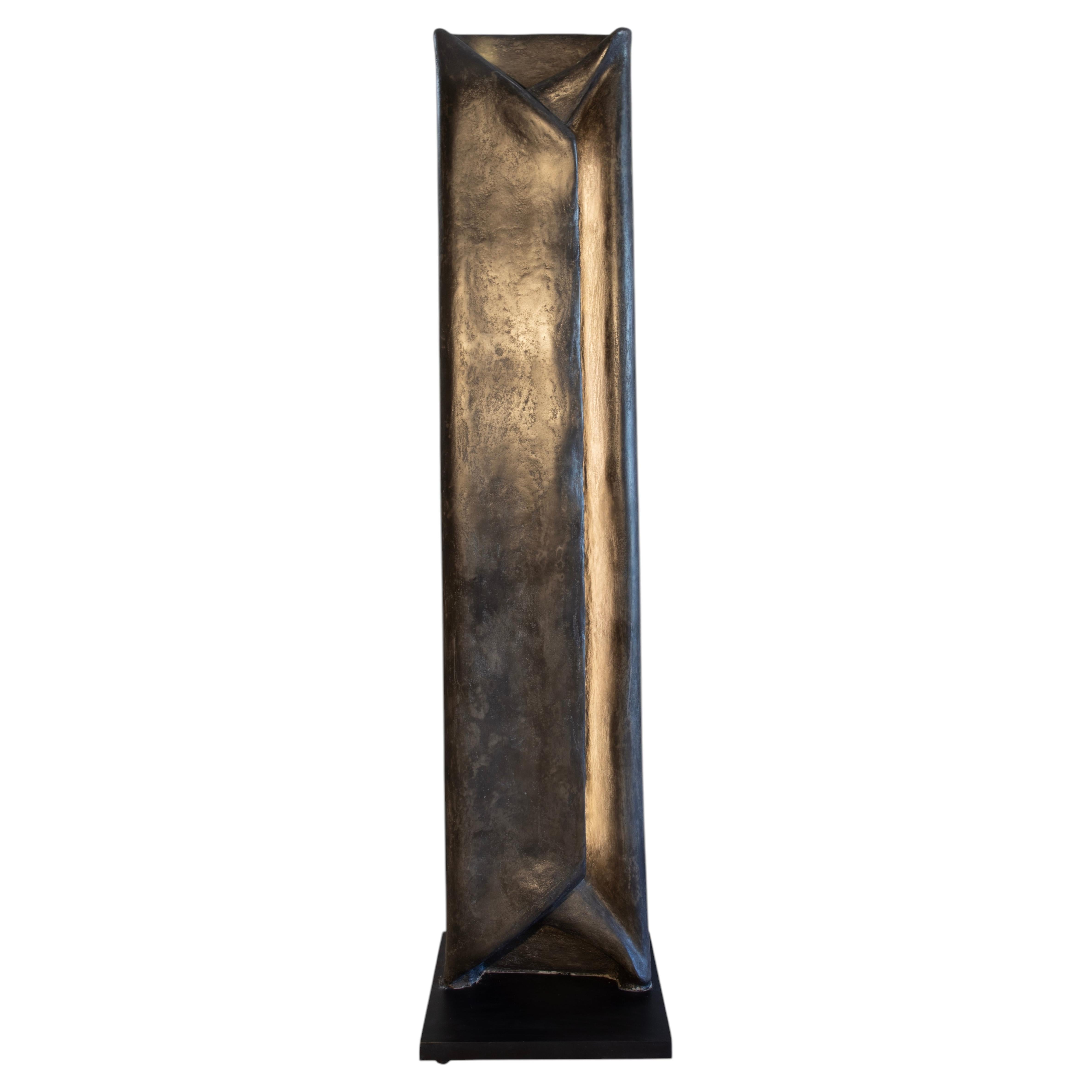 Embrace Bronze Standing Lamp by Katrien Van Der Schueren