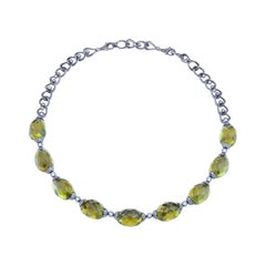Embrace Faceted Light Green Tourmaline From Unique Stone, Diamonds