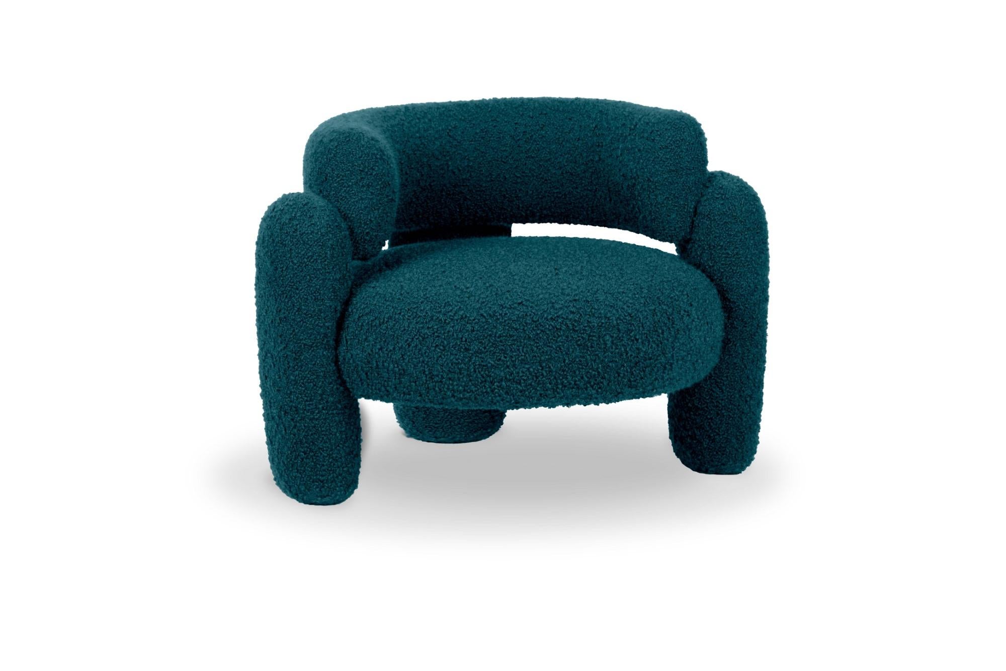 Other Embrace Cormo Azure Armchair by Royal Stranger For Sale
