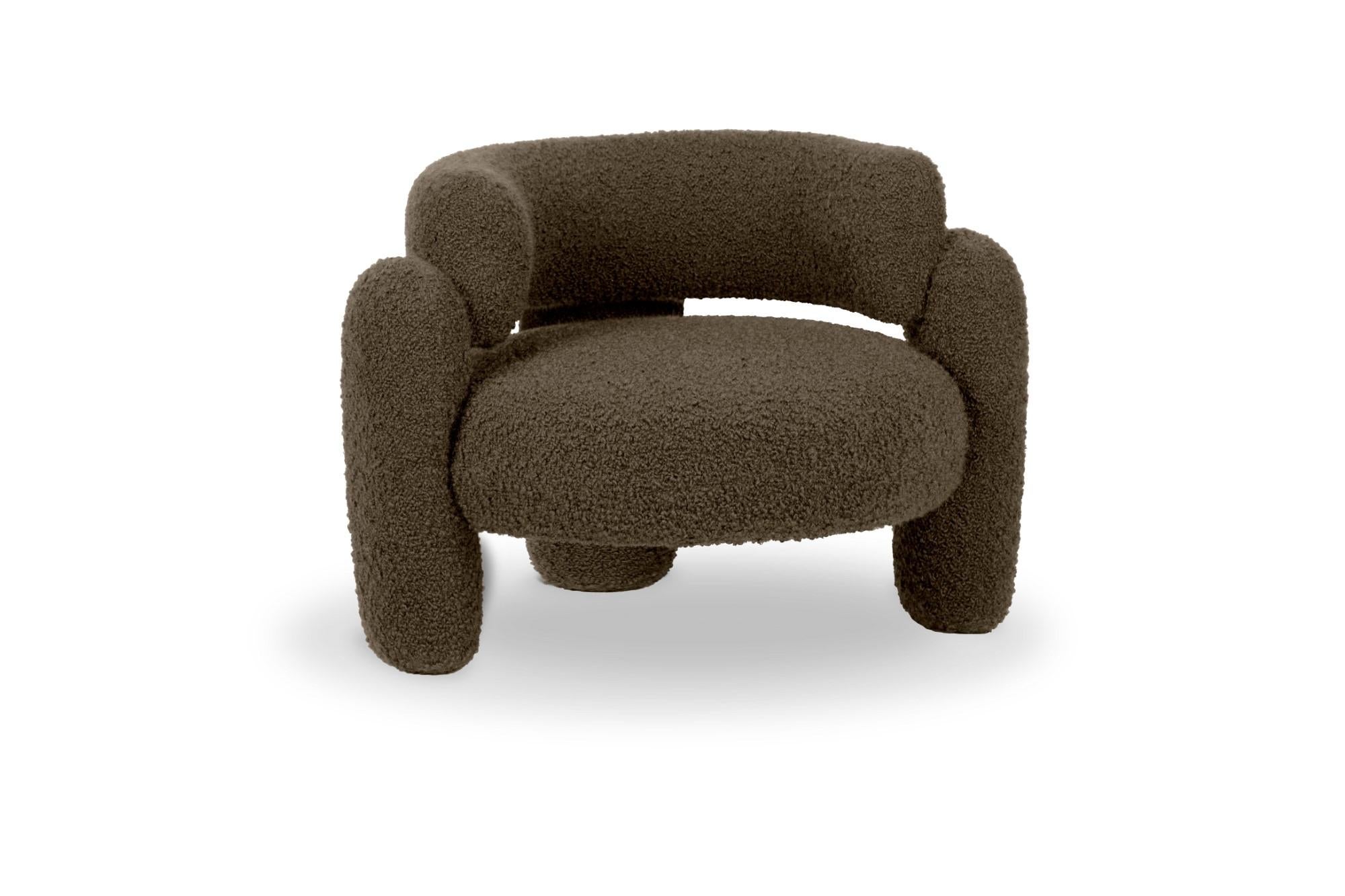 Other Embrace Cormo Chocolate Armchair by Royal Stranger For Sale