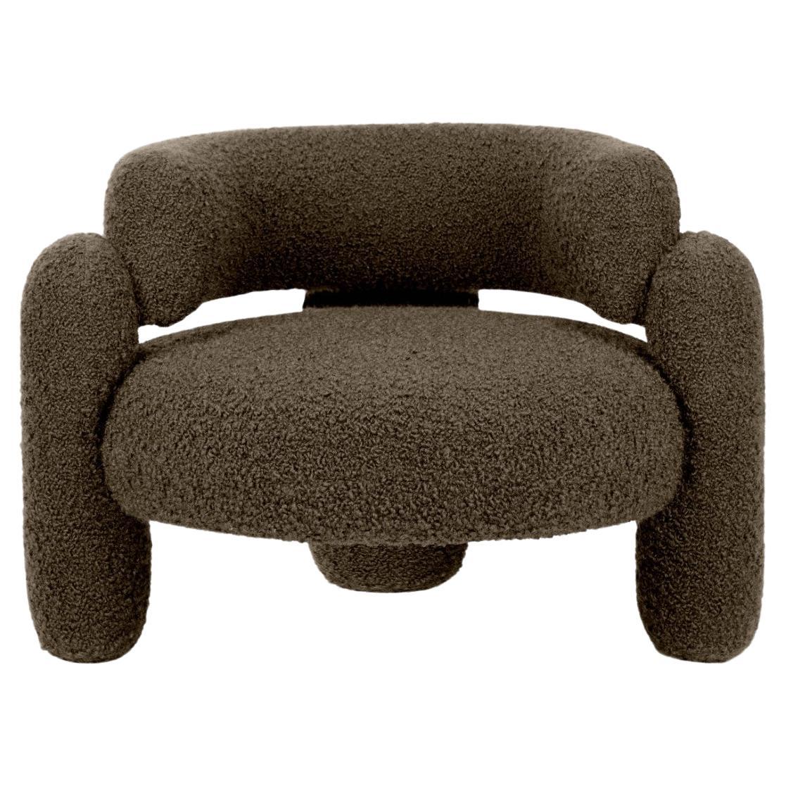 Embrace Cormo Chocolate Armchair by Royal Stranger For Sale