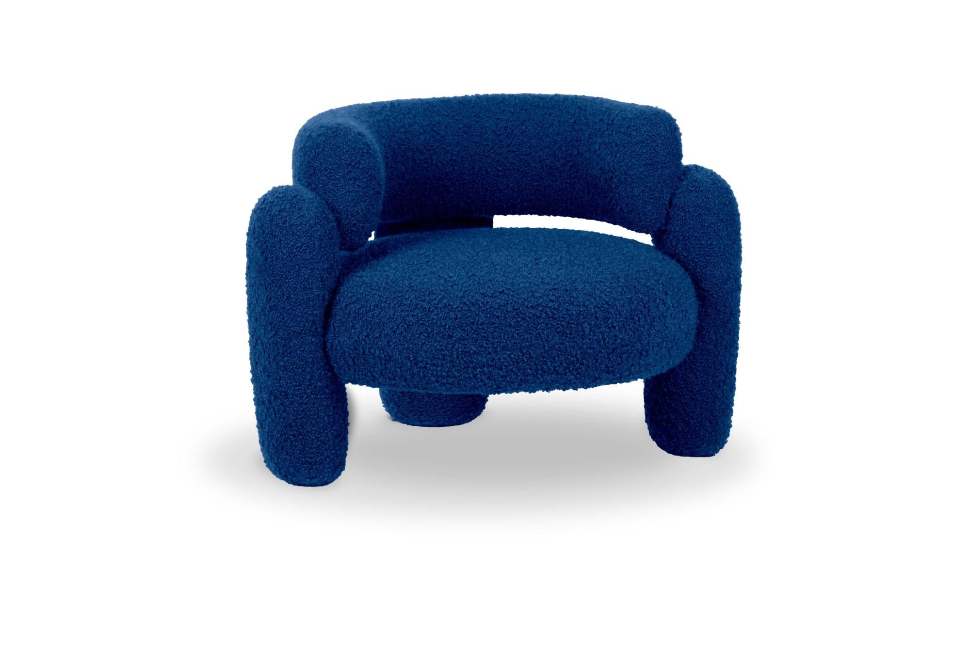 Other Embrace Cormo Cobalt Armchair by Royal Stranger For Sale