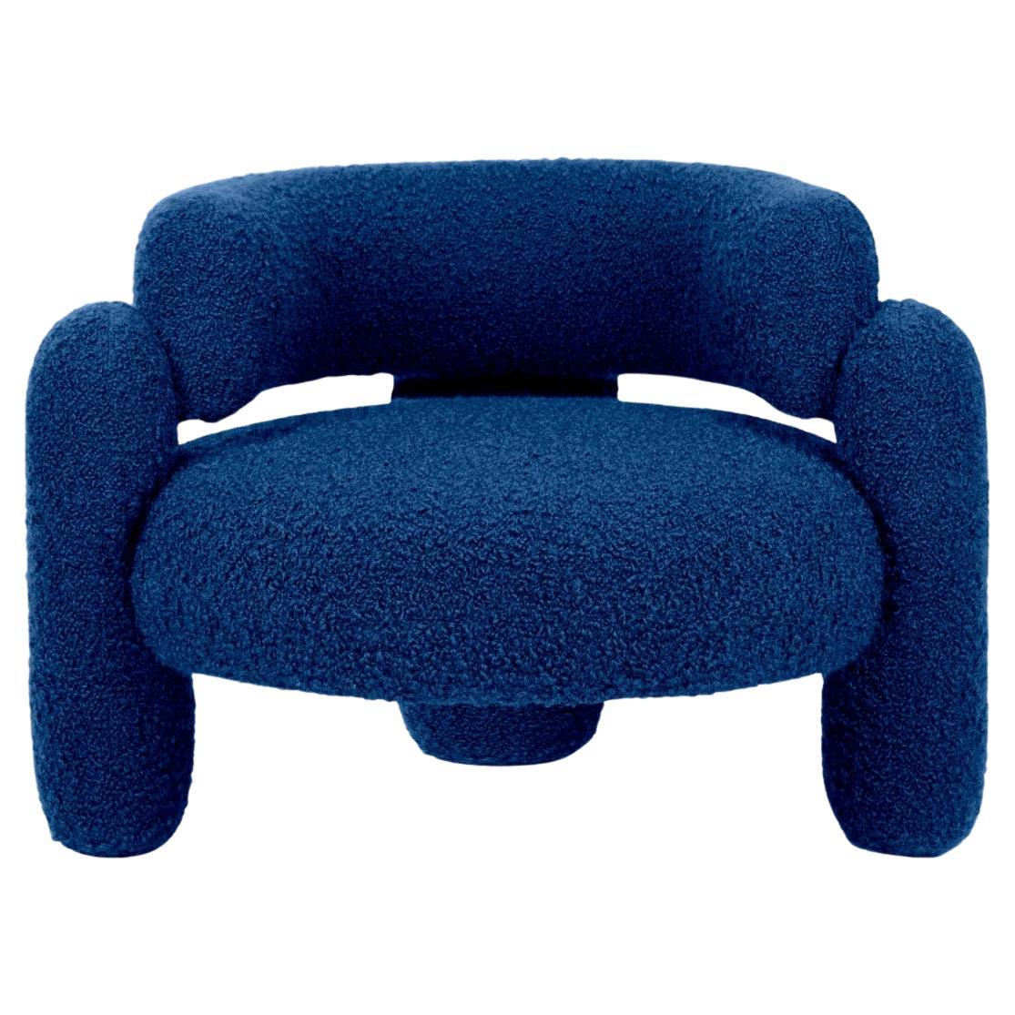 Embrace Cormo Cobalt Armchair by Royal Stranger For Sale