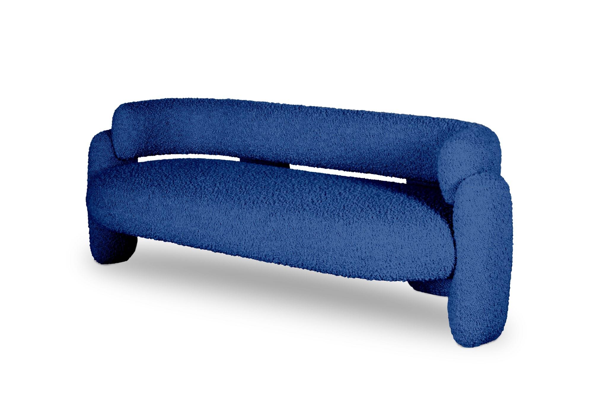 Embrace Kobaltfarbenes Sofa von Royal Stranger (Moderne) im Angebot