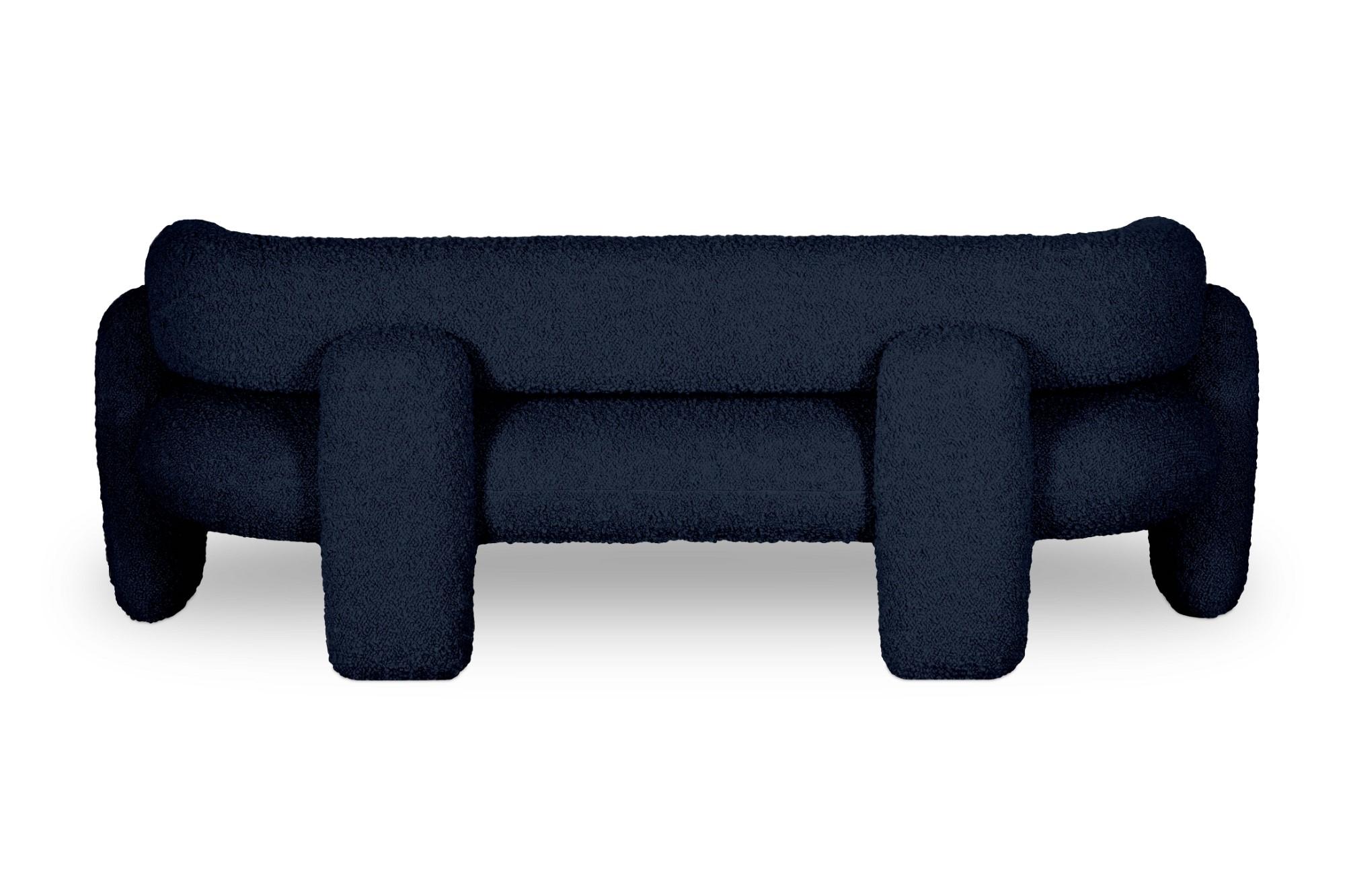 Other Embrace Cormo Indigo Sofa by Royal Stranger For Sale