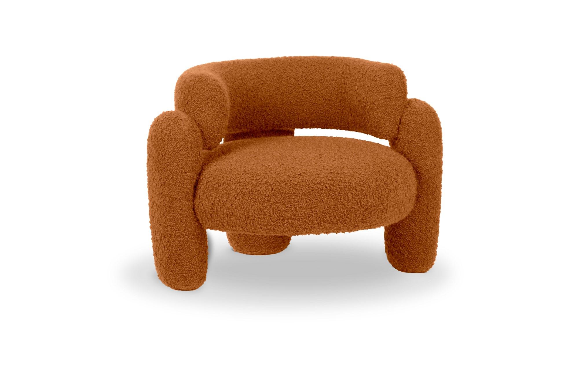 Other Embrace Cormo Persimmon Armchair by Royal Stranger For Sale
