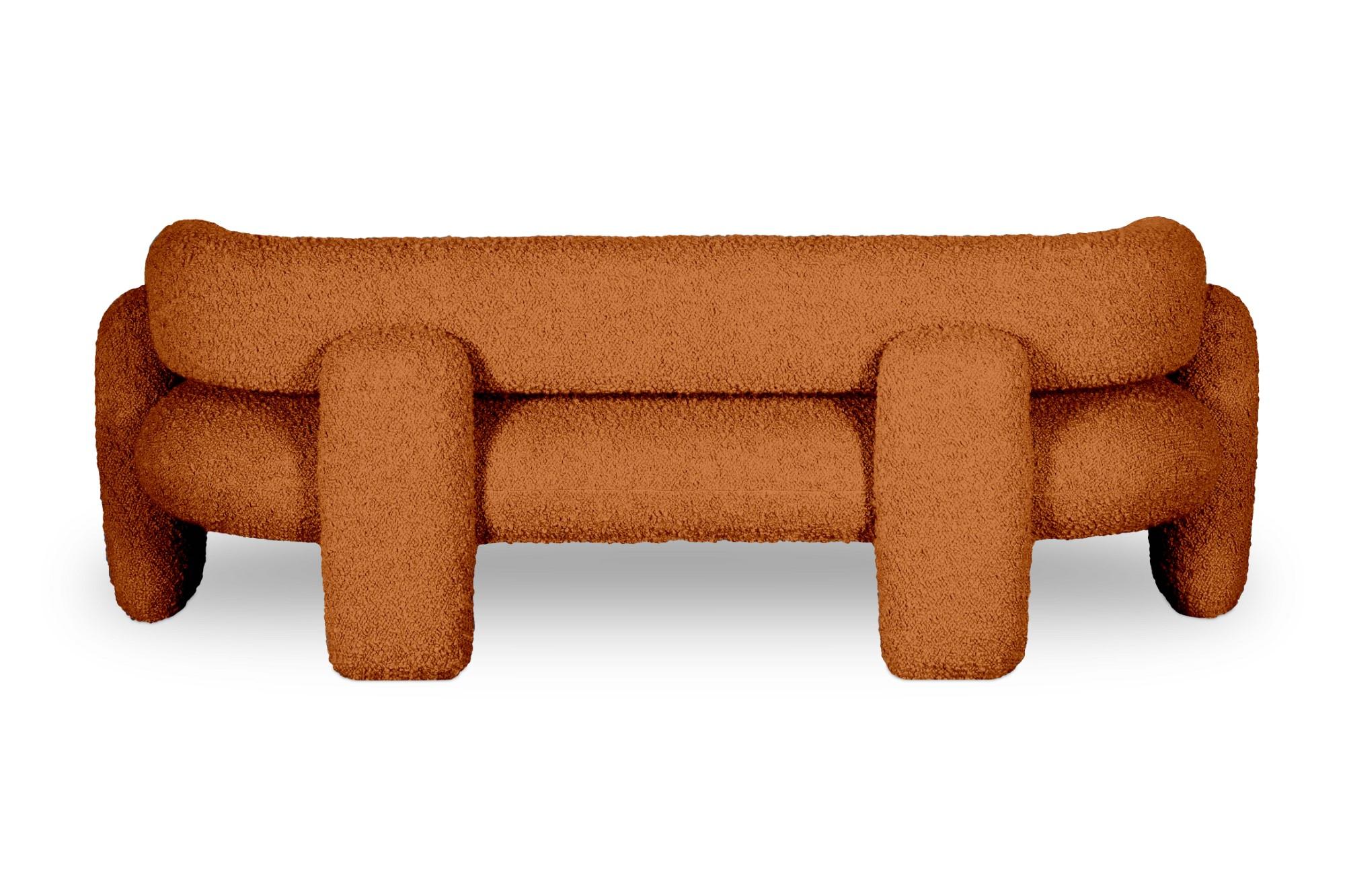 Other Embrace Cormo Persimmon Sofa by Royal Stranger For Sale