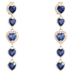 Embrace Diamond 14K Yellow Gold Drop Earrings