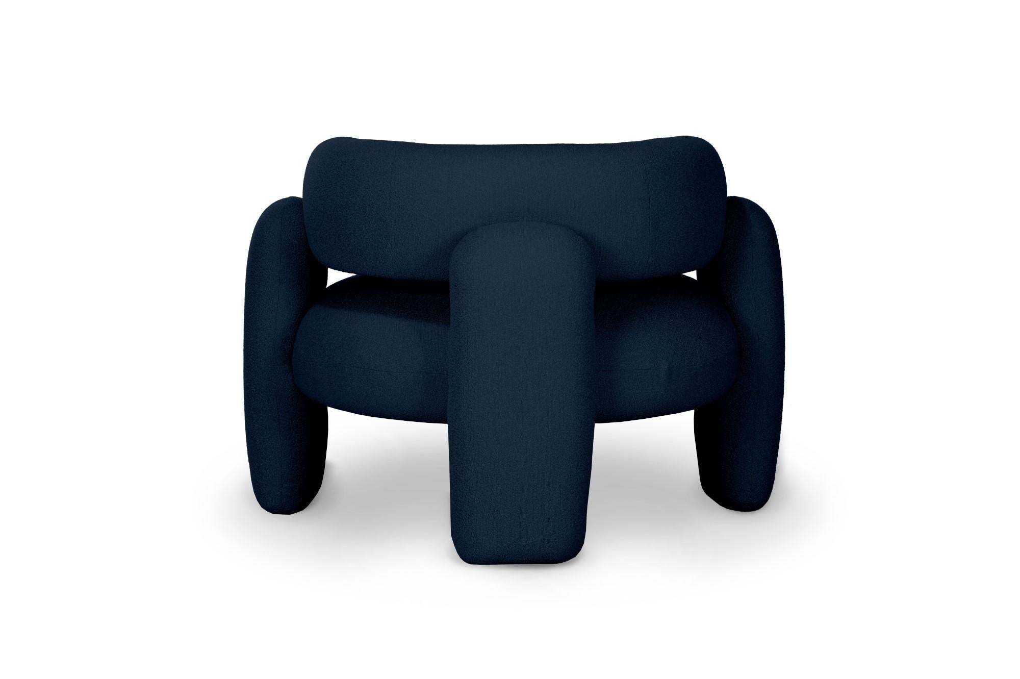 Post-Modern Embrace Lago Nuit Armchair by Royal Stranger For Sale