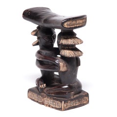 "Embrace" Luba Headrest Sculpture