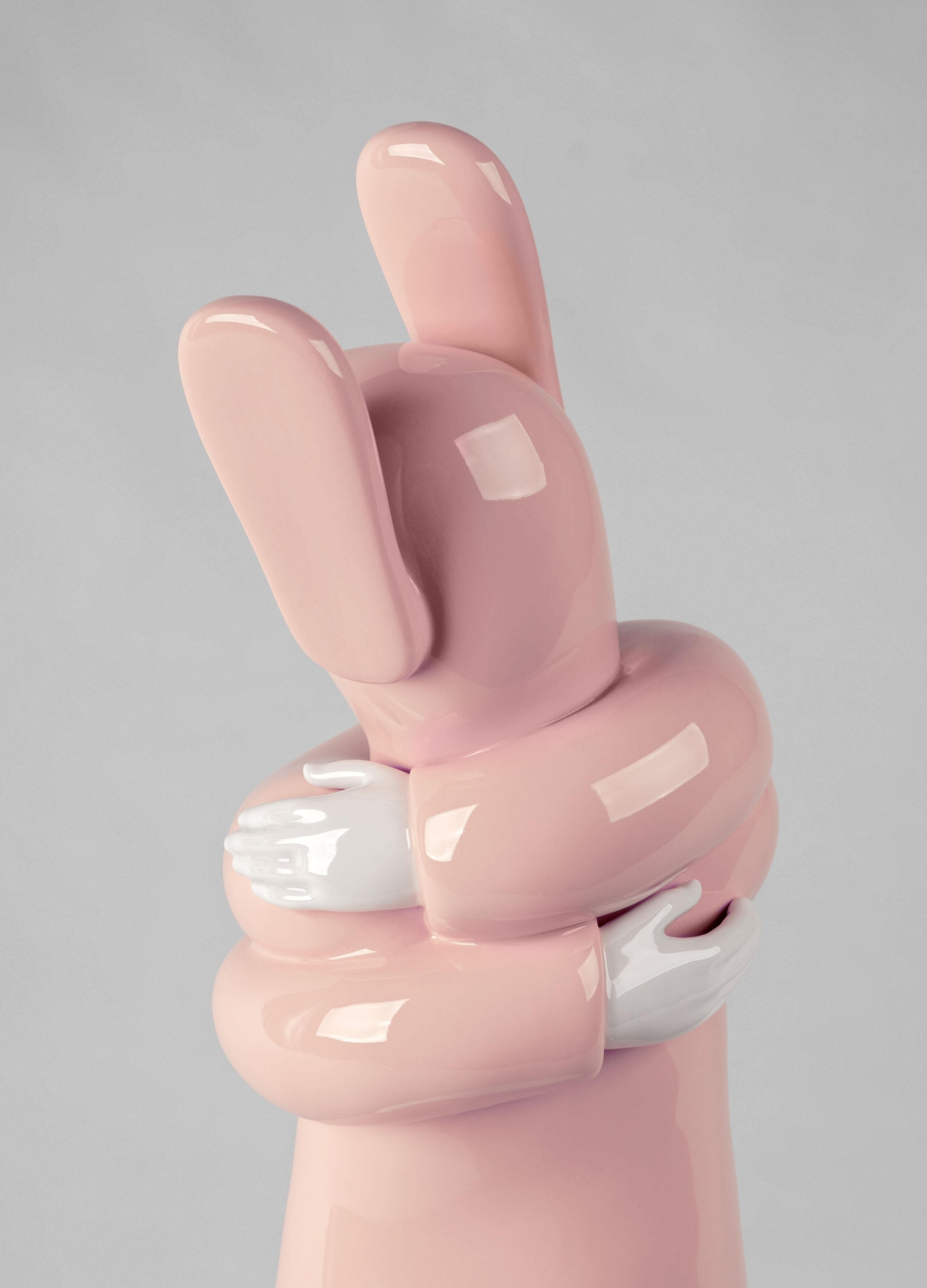 Embraced 'Pink' Sculpture  In New Condition For Sale In New York City, NY
