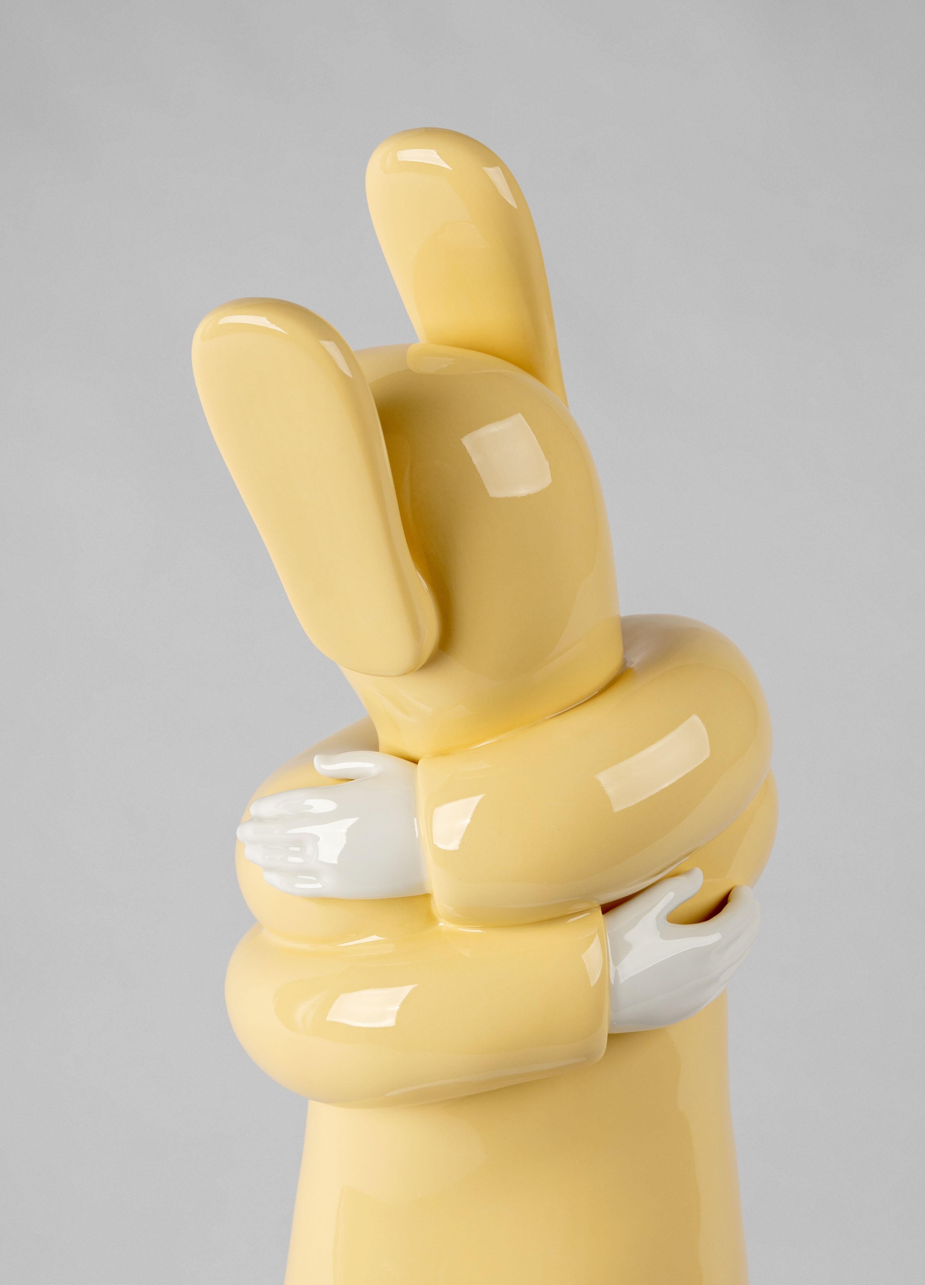Embraced 'Yellow' Sculpture In New Condition For Sale In New York City, NY