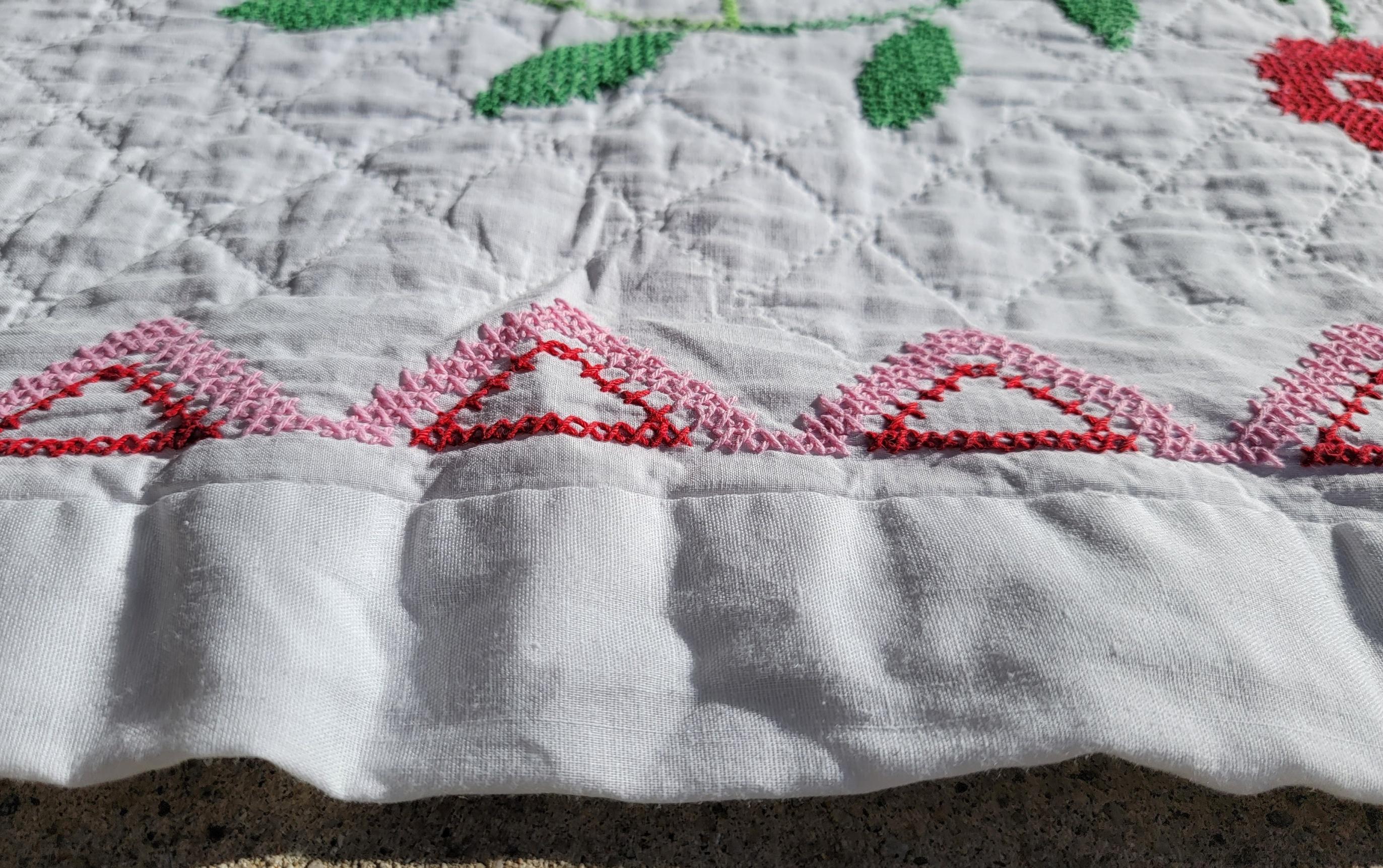 Gesticktes Album Quilt im Angebot 3