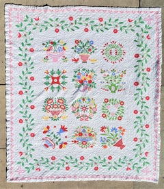 Embroidered Album Quilt