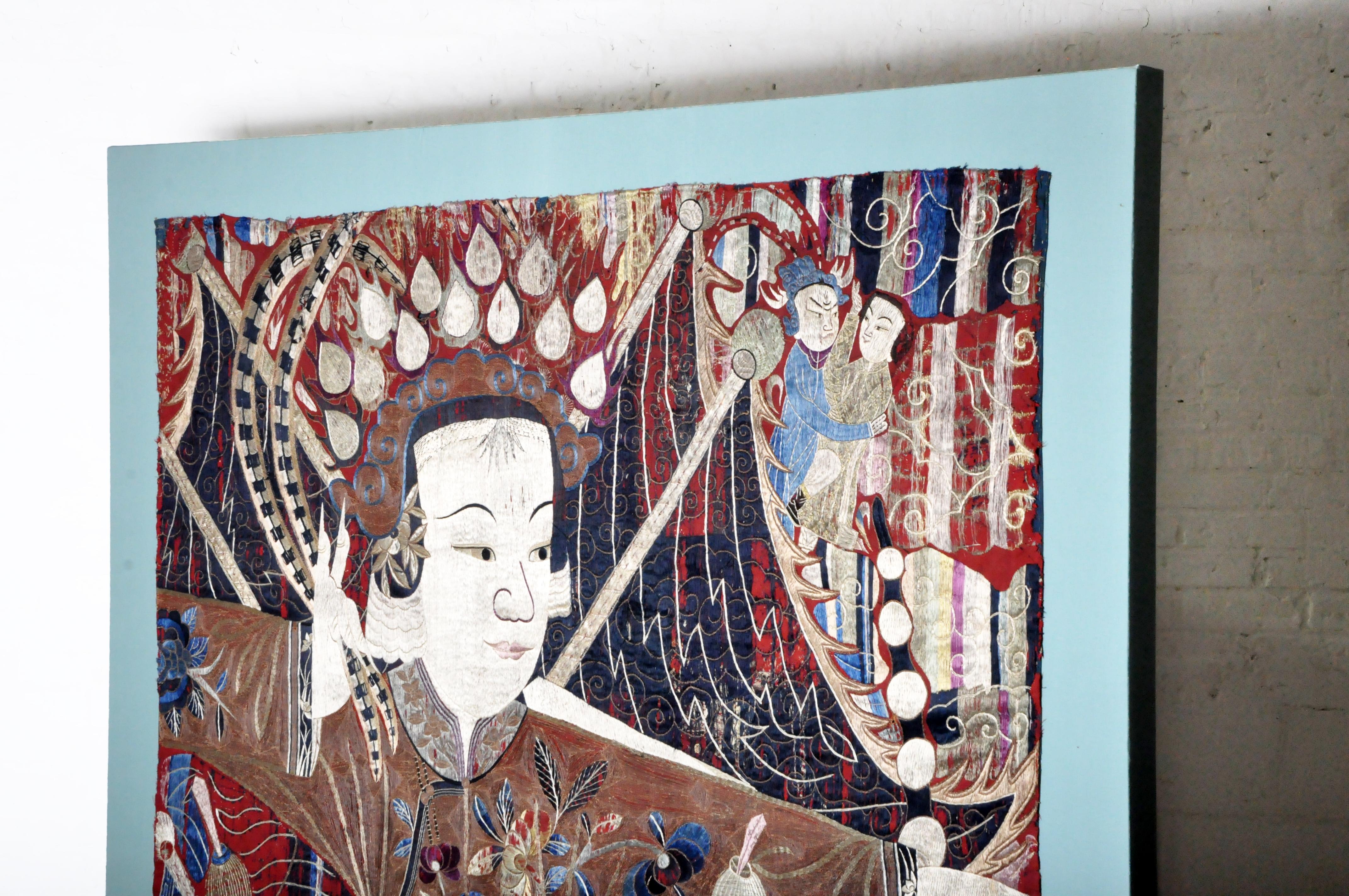 Embroidered Chinese Tapestry 12