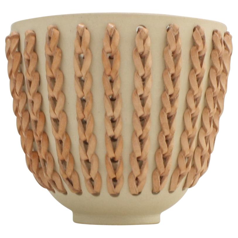 Embroidered Decorative Ceramic Cup, Gladiateur #8