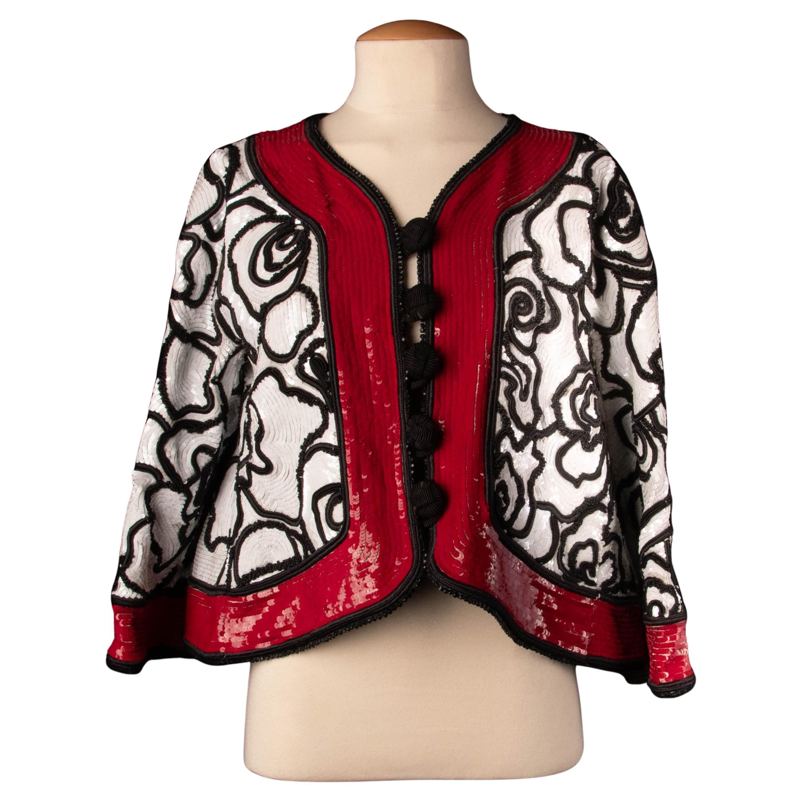 Embroidered jacket by Louis Féraud Haute Couture