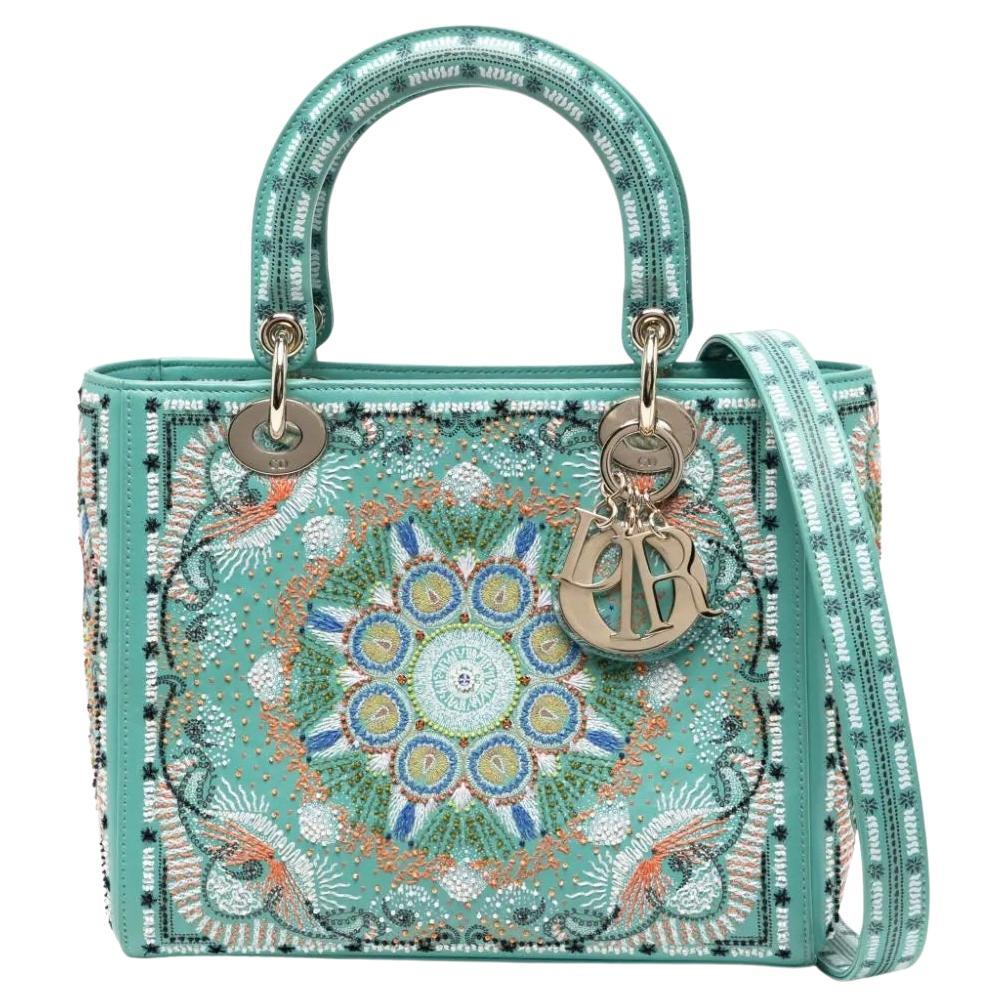 Embroidered Lady Dior Bag