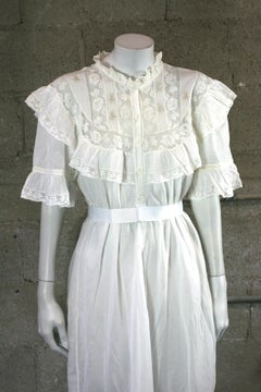 Embroidered Night Gown, Upcycled Studio VL