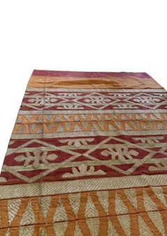 Bestickter Palembang Songket Sarong  Süd-Sumatra, Indonesien Mitte des 20.