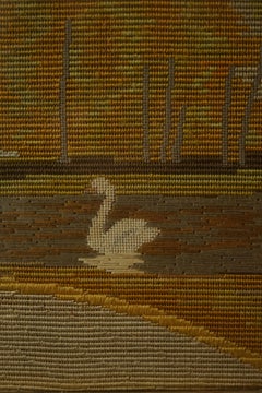 Embroidered Panel by Johanne Bindesbøll and Kristiane Konstantin-Hansen C .1890