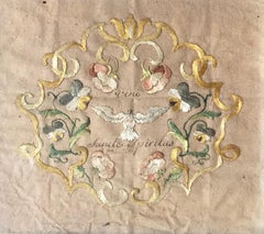 Panel Bordado Espíritu Santo