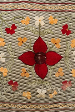 embroidered table cloth